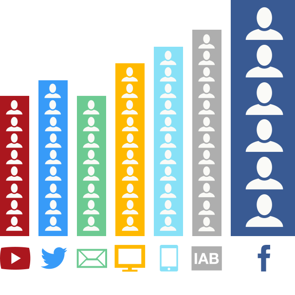 A mock-up of Choozle's demographic data.