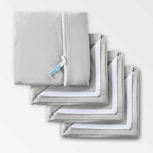 QuickZip sheets fold flat.