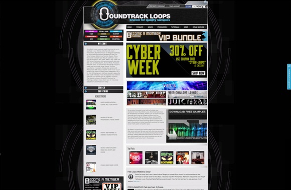 Soundtrack Loops' home page.