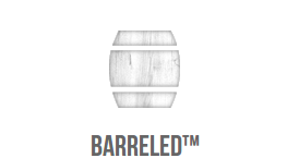 Barreled logo